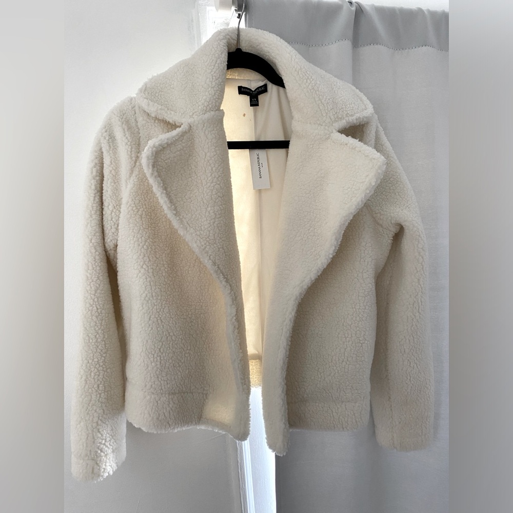 Banana Republic Teddy Jacket